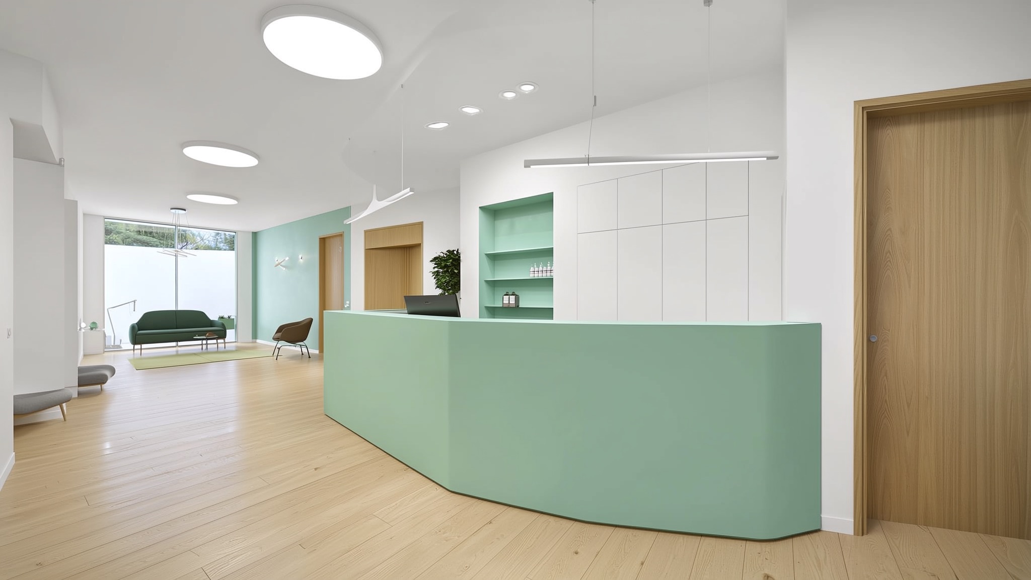 Reception & waiting area
