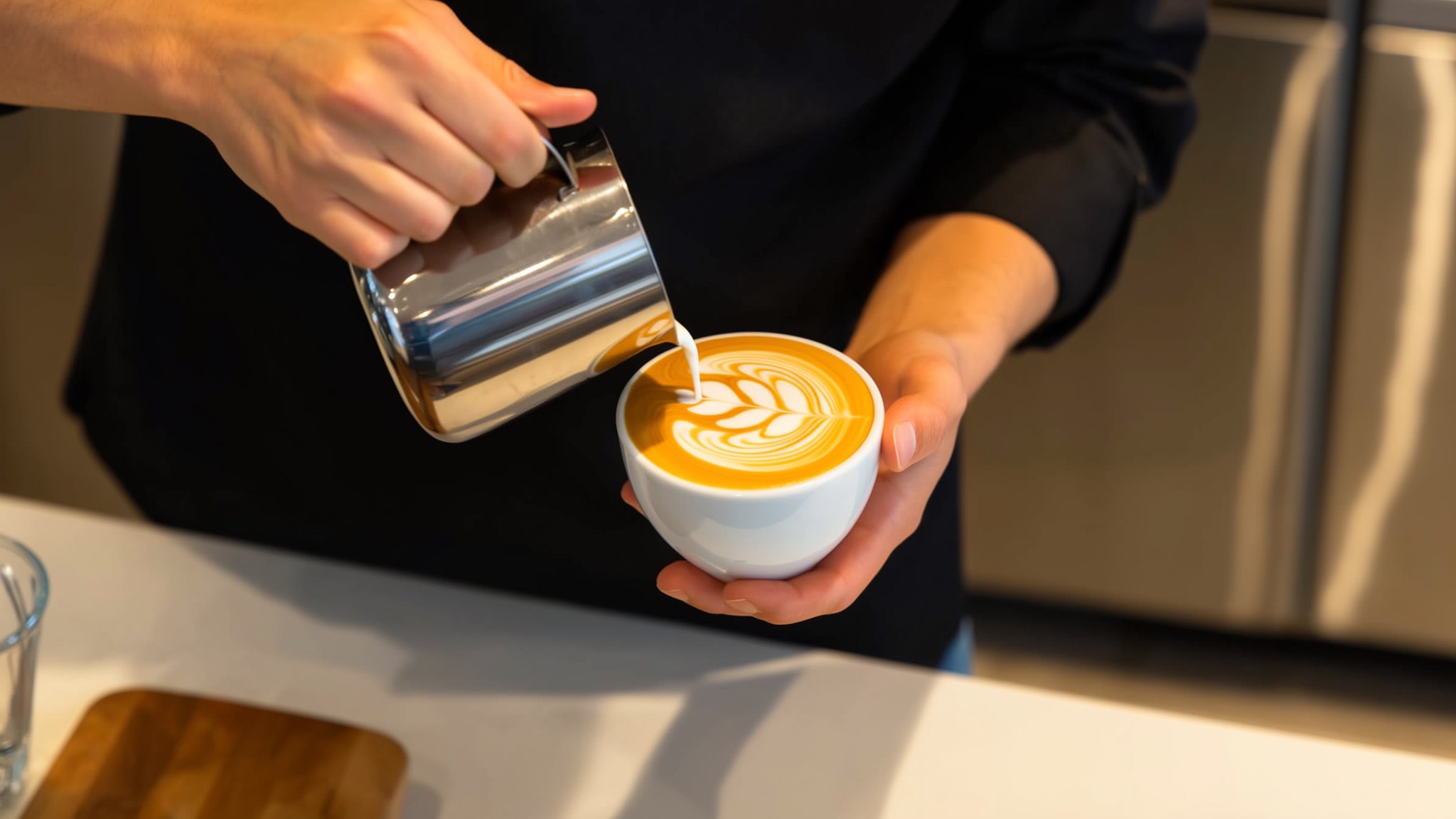 Coffee pour